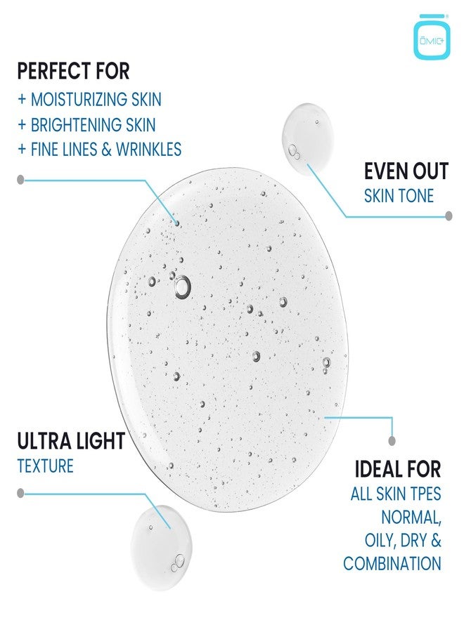 OMIC+ 5% Cysteamine Intensive Corrector Serum - 1 Fl Oz / 30ml - Targets Stubborn Pigmentation, Uneven Skin Tone, Brightening & Firming Antioxidant Formula – Suitable for All Skin Types - Image 4
